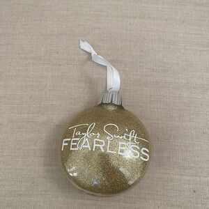 Taylor Swift Inspired Fearless Ornament